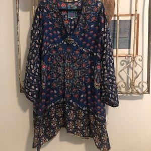 Johnny Was silk dress